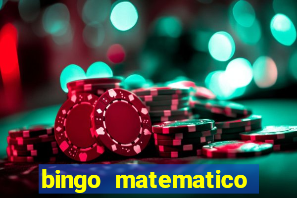 bingo matematico para ensino medio